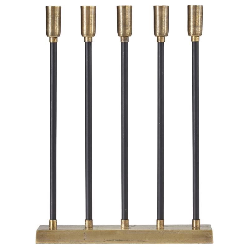 Raw adventsljusstake -  PR Home Raw Candle 5 Flat