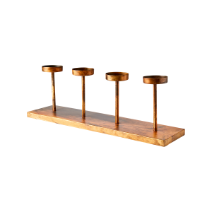 Adventsljusstake i mässing från Affari