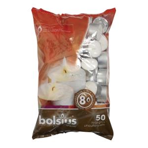 Värmeljus 8h- 90 pack vit