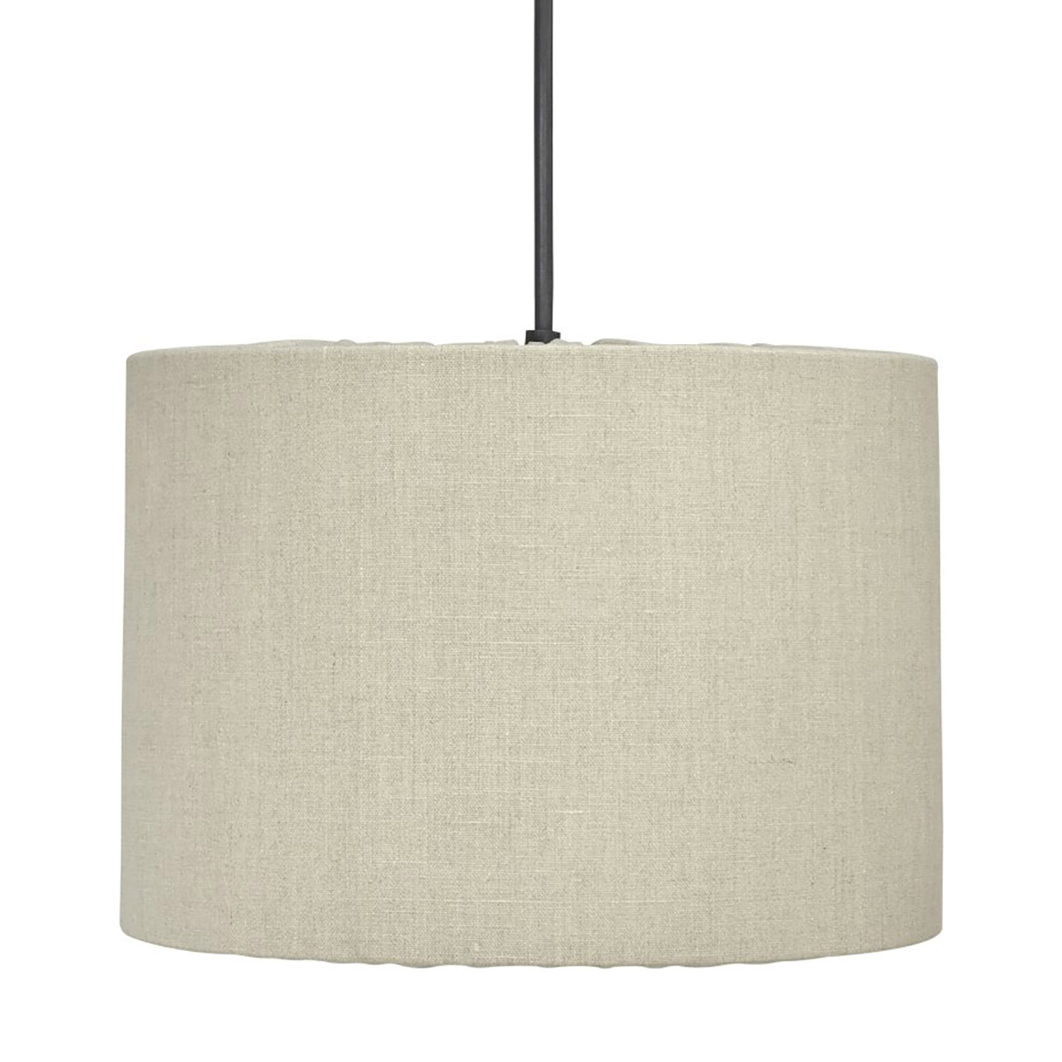 Cylinder taklampa i tyg Klassisk lampa i både form och material Cylinder taklampa i tyg Klassisk lampa i både form och material