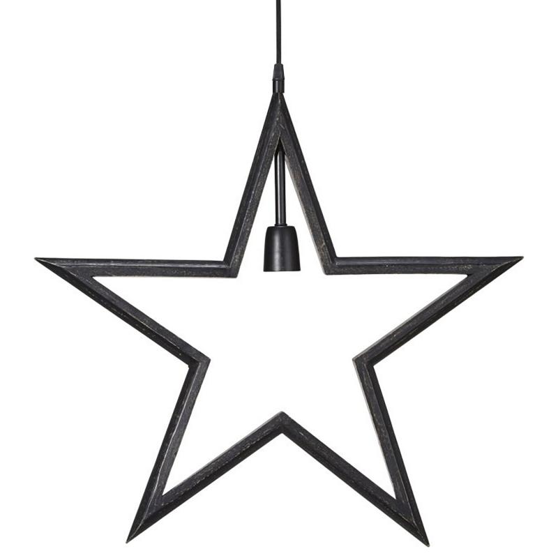 Adventsstjärna PR Home - lantlig  julstjärna i trä - Farm Star  59 cm