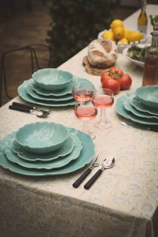 Judith- Turkos middagstallrik