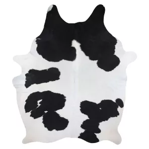 Kohud i hög kvalitet från Brasilien - skinn av ko i svart och vitt