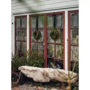 Gently dubbelt fårskinn