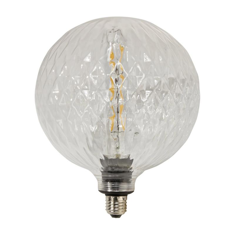 ledlampa med diamantmönster