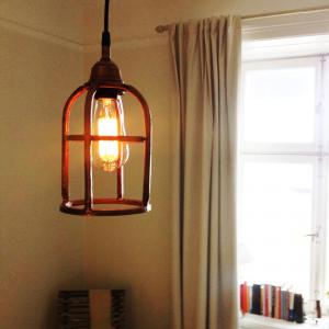 PR Home Boston gallerlampa i koppar - ruff & grov i ytan