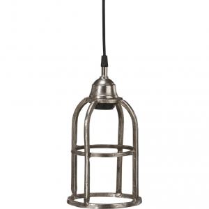 PR Home  Boston industrilampa i silverfärg - metallampa