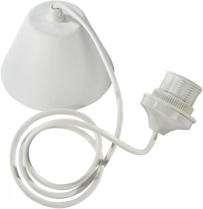 Takupphänge Vit & Svart - sladd för taklampa, lampfäste