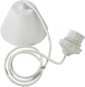 Takupphänge Vit & Svart - sladd för taklampa, lampfäste