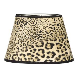 Leopardskärm - tuff lampskärm av leopard