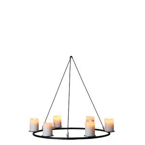 takkrona som ljuskrona