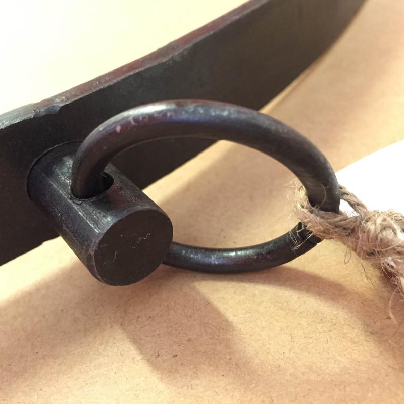 svart ljusring i smide – ring