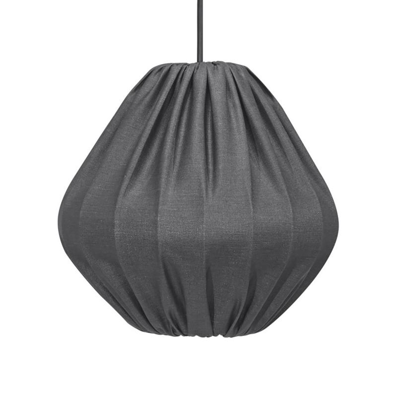 svart tyglampa – utomhuslampa Malou