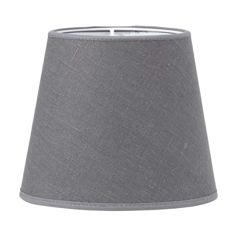 mörkgrå filtskärm till lampa