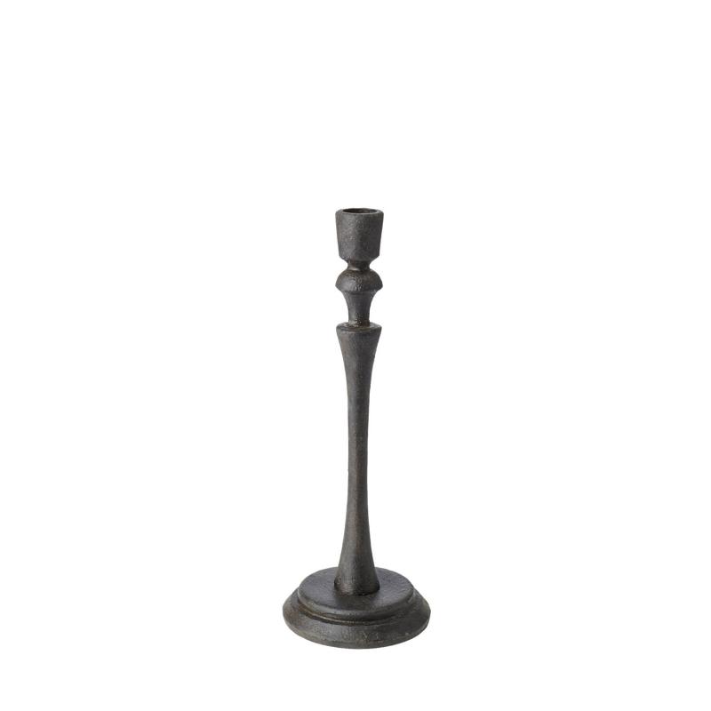 Svart ljusstake i gjutjärn