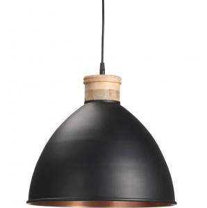 Roseville taklampa - lampa från Pr Home i koppar, svart och betong samt trä - 42 cm