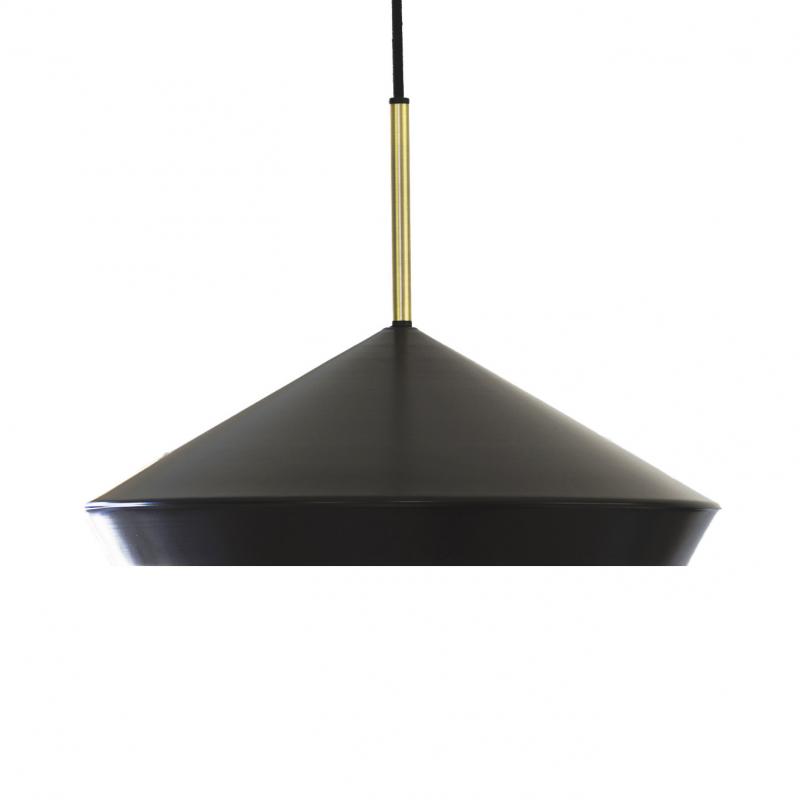 svart modern taklampa