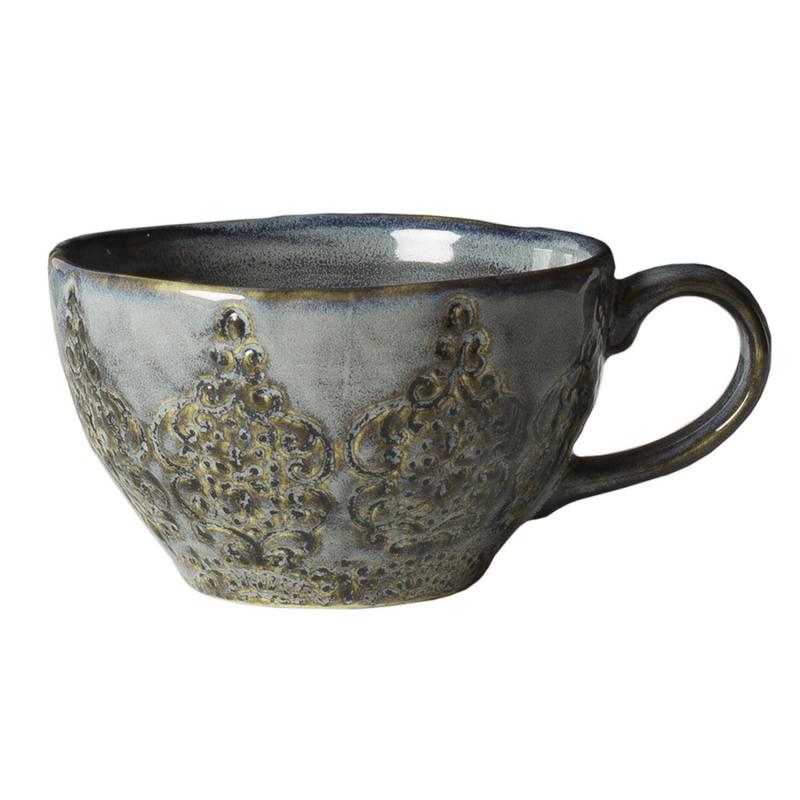 kopp i ojämn keramik