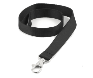 Halsrem svart utan tryck