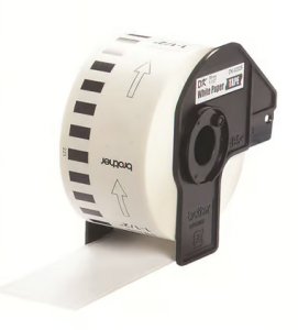 10 st etikettrullar till Brotherskrivare