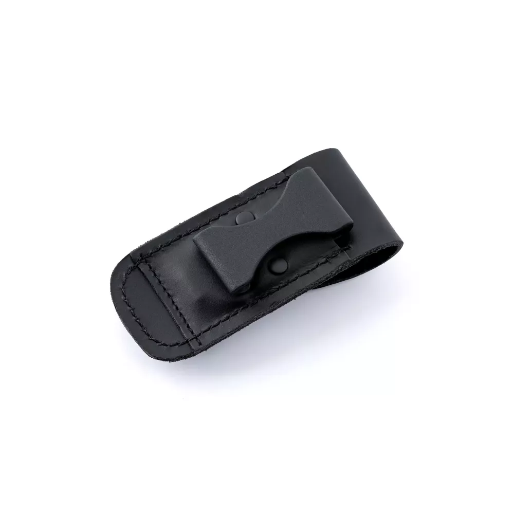 EKA 4" Leather Sheath Black