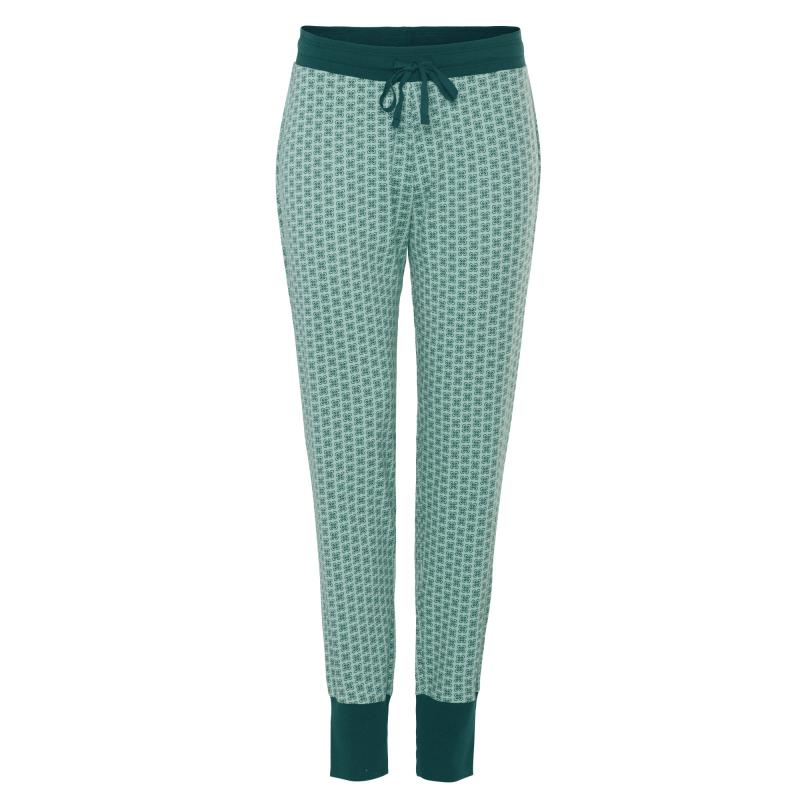 Pyjamasbyxa Aveline Green Print