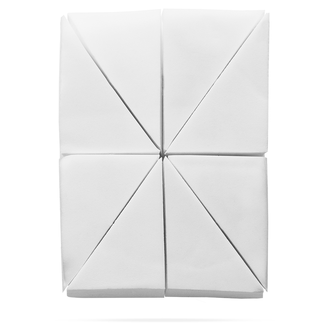 TRIANGULAR 8pcs - MAKEUP SPONGES
