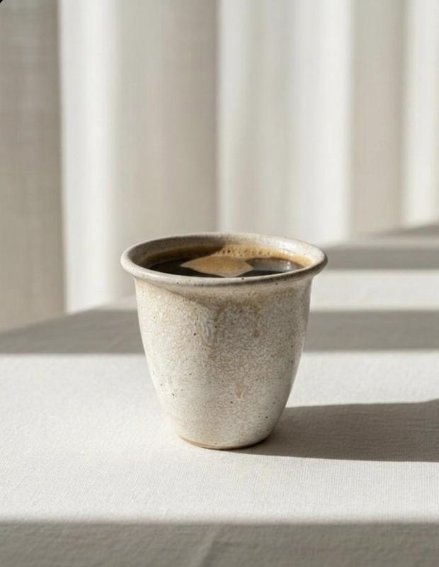 Kaffekopp retro, Sandsten