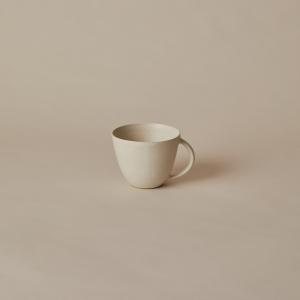 Smooth teacup, Vintage white