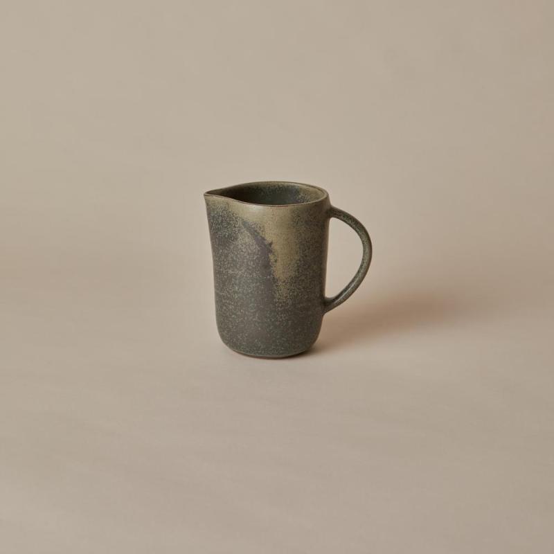 Stor kanna med handtag, Skogsgrön