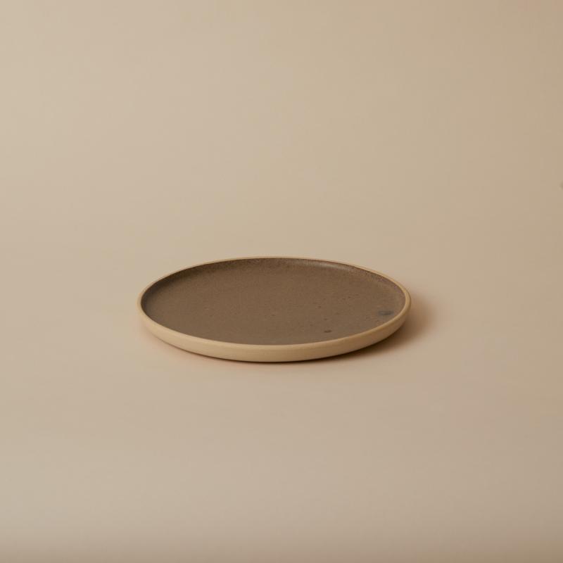 Slät tallrik, Mocca