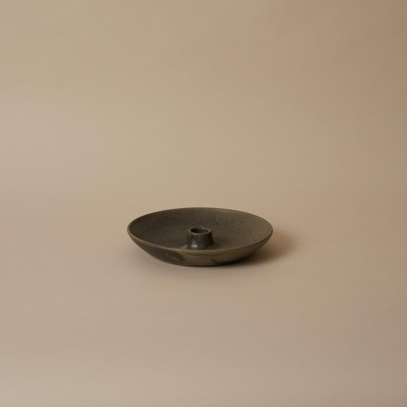 Klassisk ljusstake, Skogsgrön