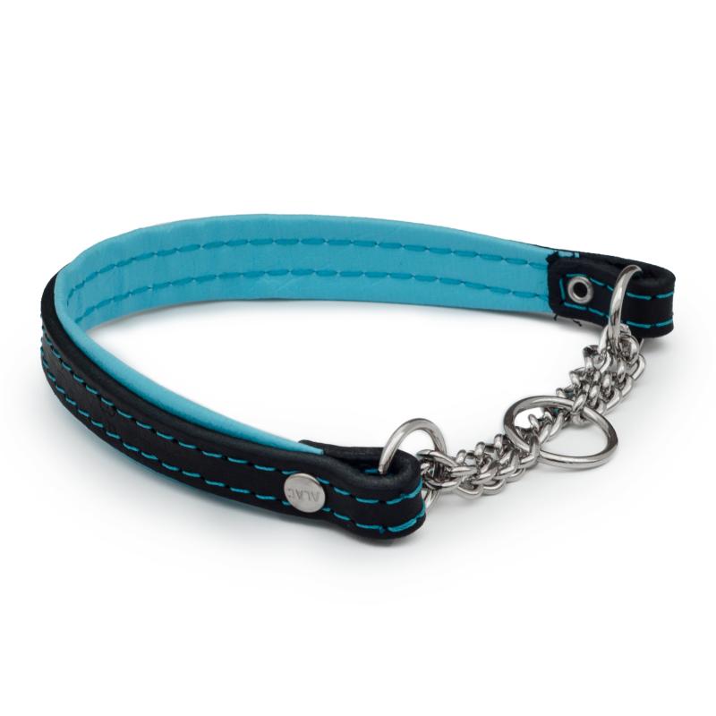 Hundhalsband med kedja