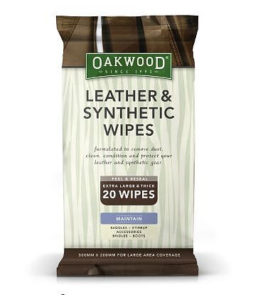 Oakwood Leather wipes