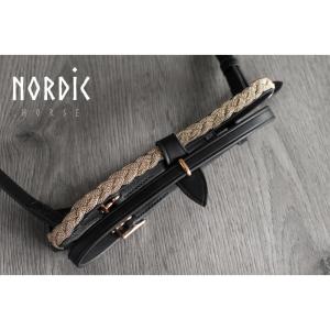 Kombinerad nosgrimma flätad metall