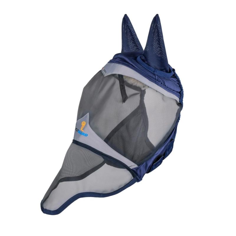 FLYGUARD FINE MESH FLUGHUVA MED ÖRON & NOS, NAVY