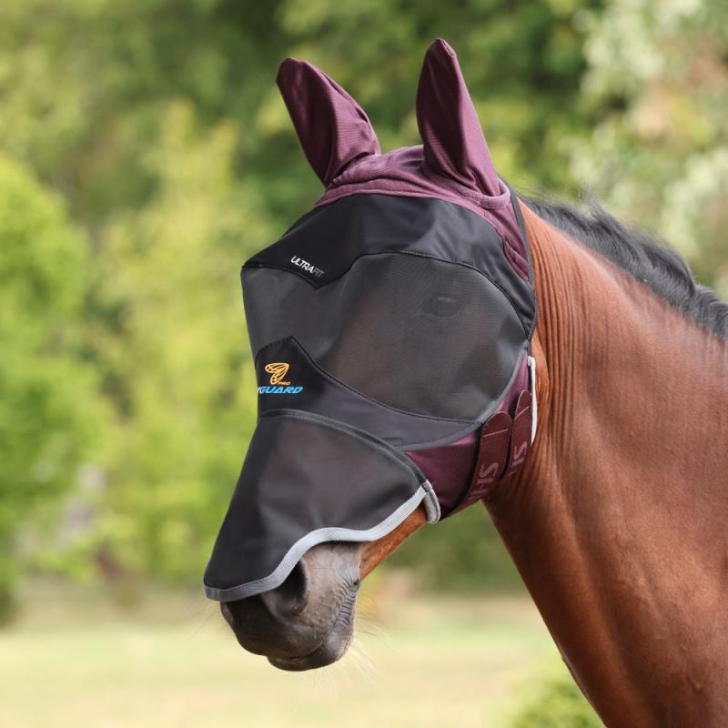 FLYGUARD DELUXE FLUGHUVA MED ÖRON OCH NOS