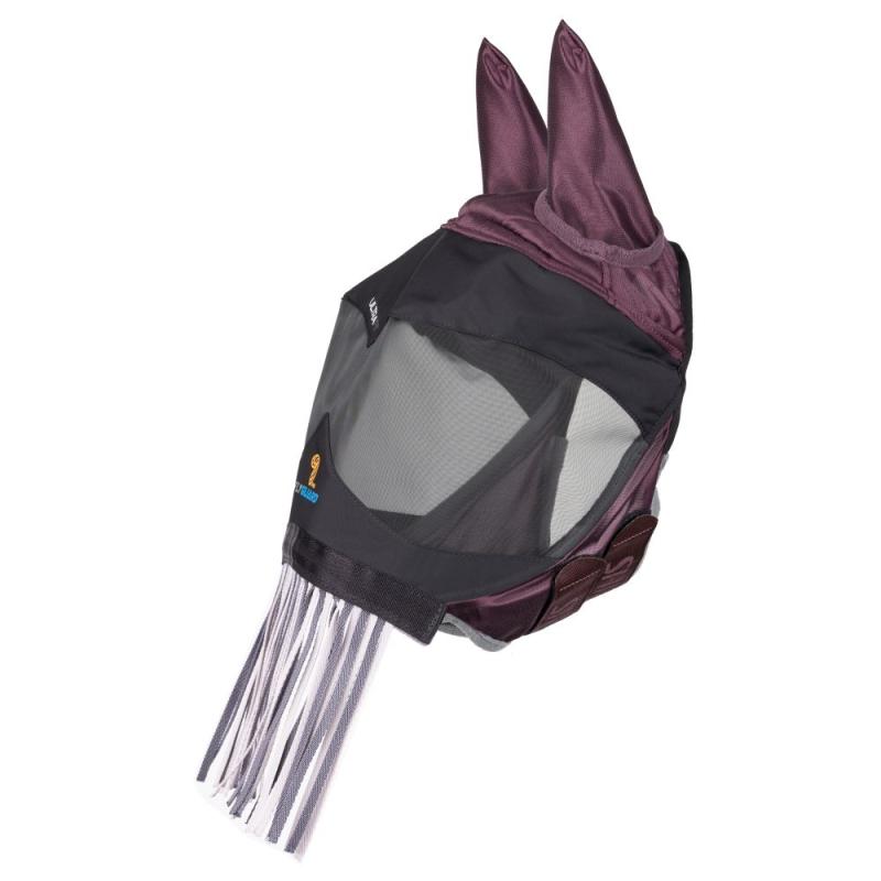 FLYGUARD DELUXE FLUGHUVA MED ÖRON OCH NOSFRANSAR