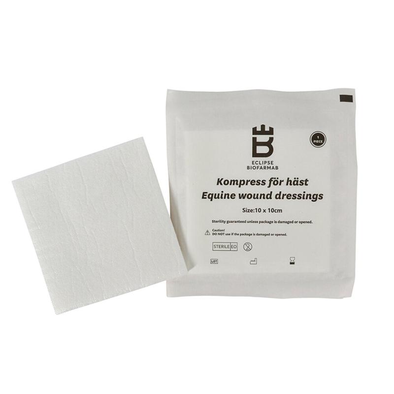 Biofarmab kompress för häst 10x10 cm 10-pack