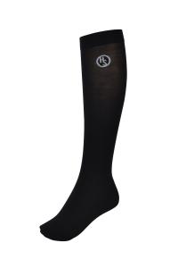 Svart Ridstrumpa 3-pack One Size