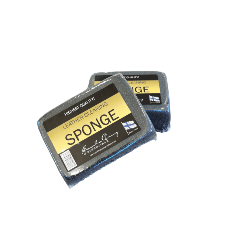 Svamp för lädervård