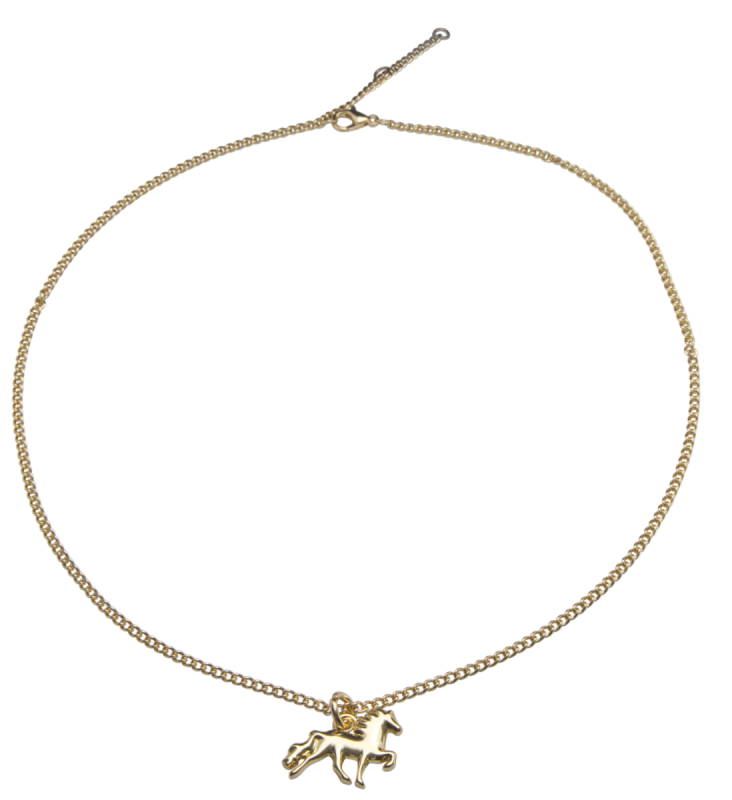Saga halsband med islandshäst