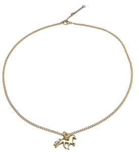 Saga halsband med islandshäst