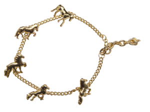 Saga armband med islandshästar