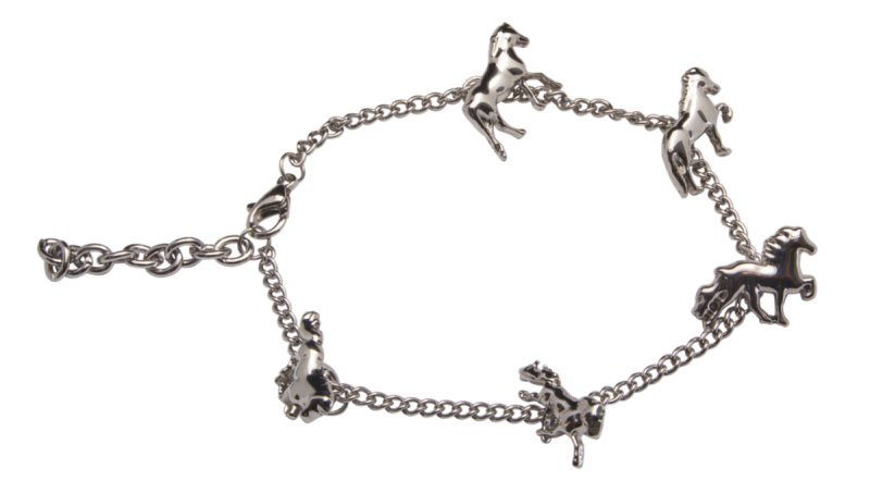 Saga armband med islandshästar