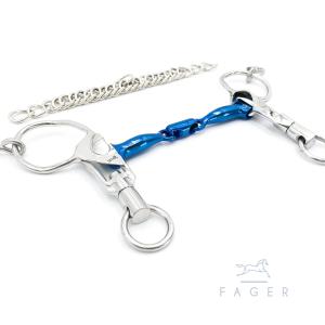 Fagers Icelandic Titanium Double Jointed Short Shanks bit SABINA