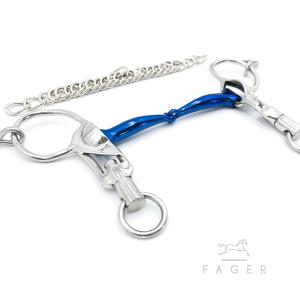 Fagers Icelandic Titanium FSS™ Single Jointed Short Shanks bit SABINA