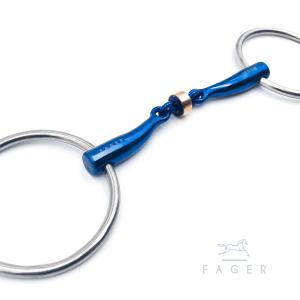 Fagers Titanium Anatomic Copper Roller Loose Rings bit - SALLY