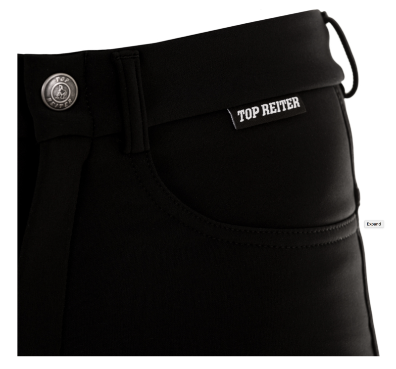 Top Reiter Pocket fodrad softshell m siliconskoning