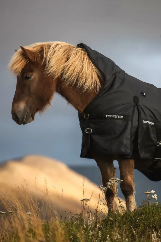 Regntäcke med fleecefoder Top Reiter